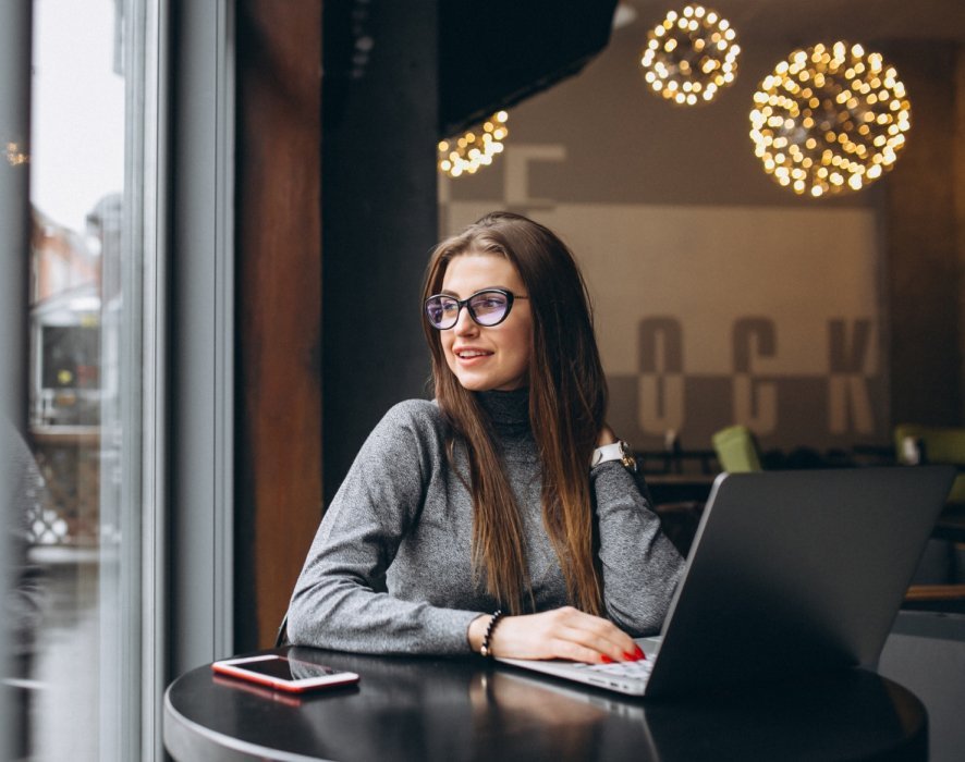 A student being supported through their move abroad